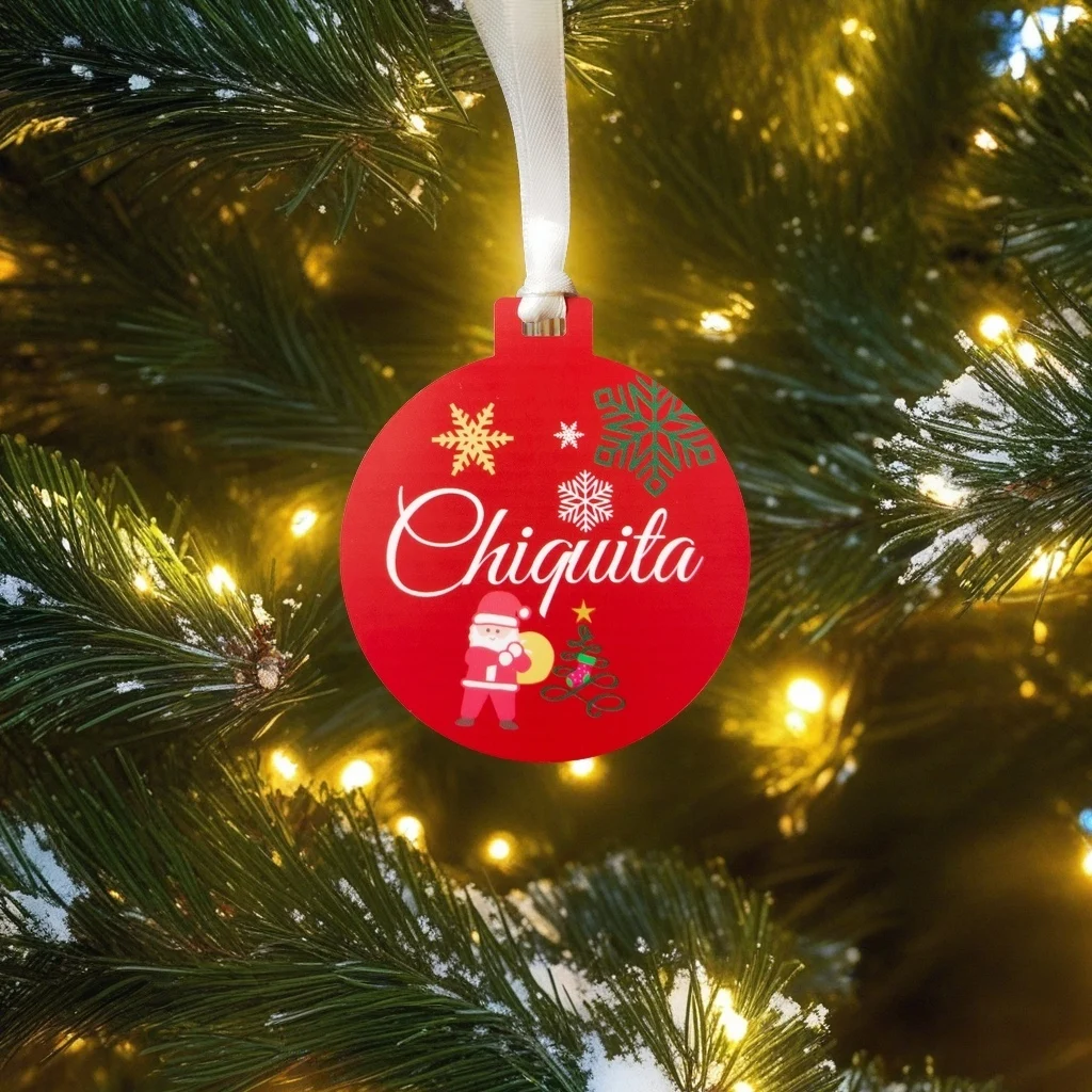 5/10/20/30 шт. рождественские елочные безделушки на заказ Рождественский