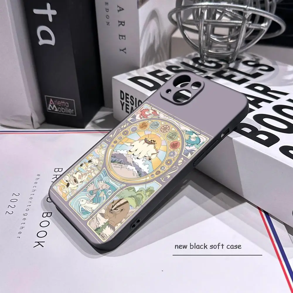 Чехол для телефона с изображением Аватара: Легенда об Аанге для iPhone 17 Air 16 15 14 Plus 13 12 11 Pro Max 16e, ударопрочный, прозрачный, HD-качество (art.: 3920db259fc0e) - 3920db259fc0e