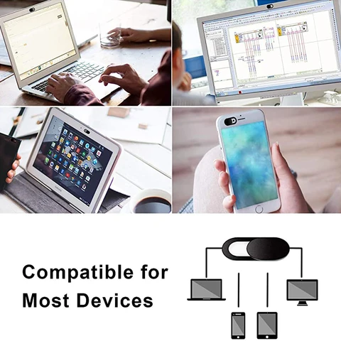 KUULAA наклейка для конфиденциальности мобильного телефона, крышка веб-камеры, магнитный слайдер, пластик для iPhone, веб-ноутбука, ПК, iPad, планшета, камеры