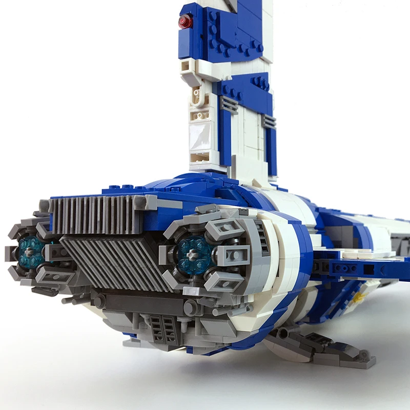 Buildmoc истребители космических войн набор строительных блоков Stinger Mantis MOC Наборы