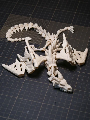 Дракон скелет один шарнир может двигаться волна игра рука сделать детские игрушки подарок автомобиль ползание украшение для питомца