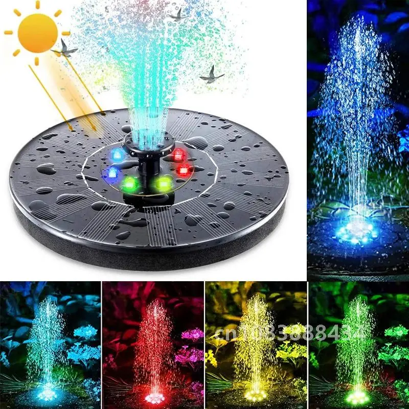 13/16/18 см солнечный фонтан для бассейна пруд водопад украшение сада уличная ванна