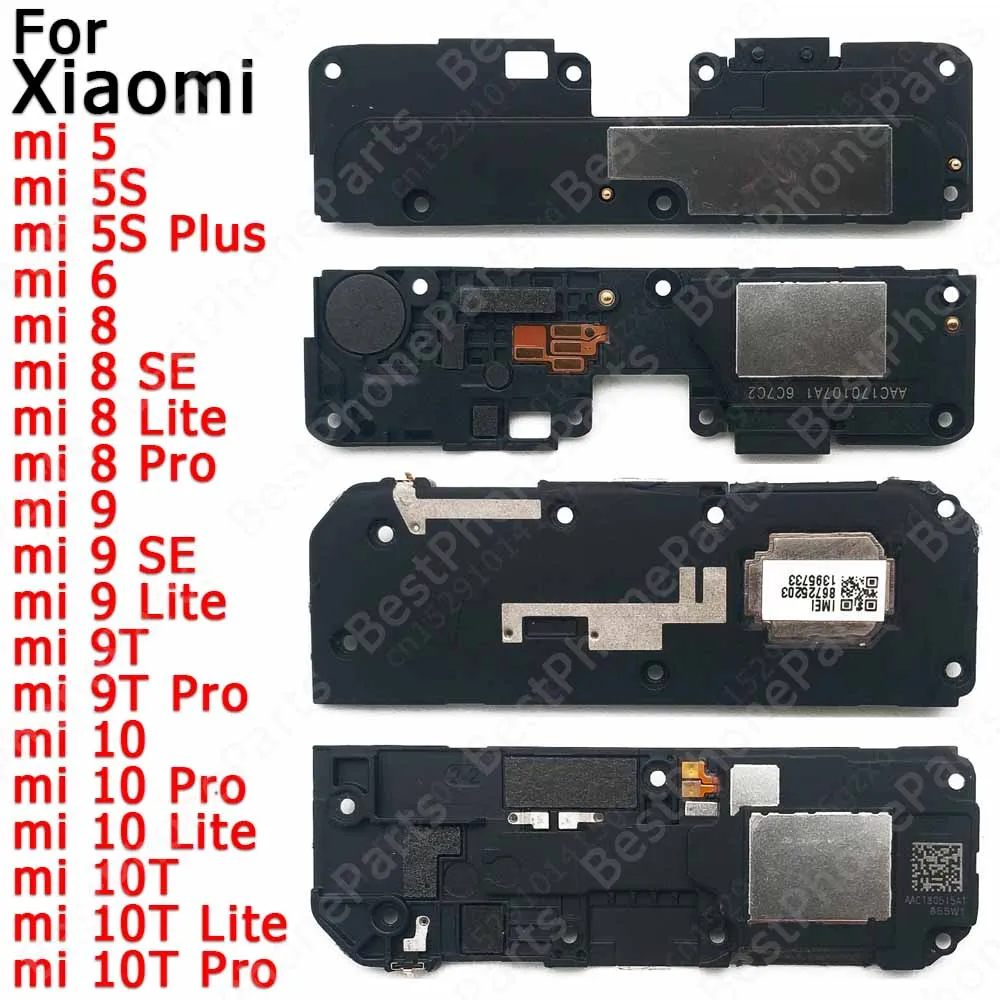 

Buzzer Ringer For Xiaomi Mi 9 SE 8 Explorer 6 5 5S Plus 10T Pro 10 Lite 5G Loud Speaker Original Loudspeaker Sound Module Parts