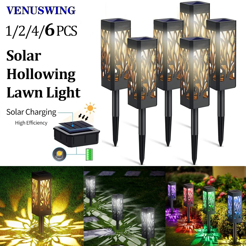 

Garden Lamp House Lamp Outdoor Country Patio Lawn Lights Garden Landscape Lights 6pcs/4/2/1 Waterproof For Solar Led Decoration