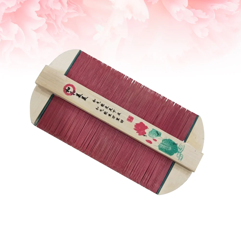

1pcs Comb Wood Hair Comb Hair Comb Comb Double-faced Hair Comb Flea Comb Practical Hair Comb
