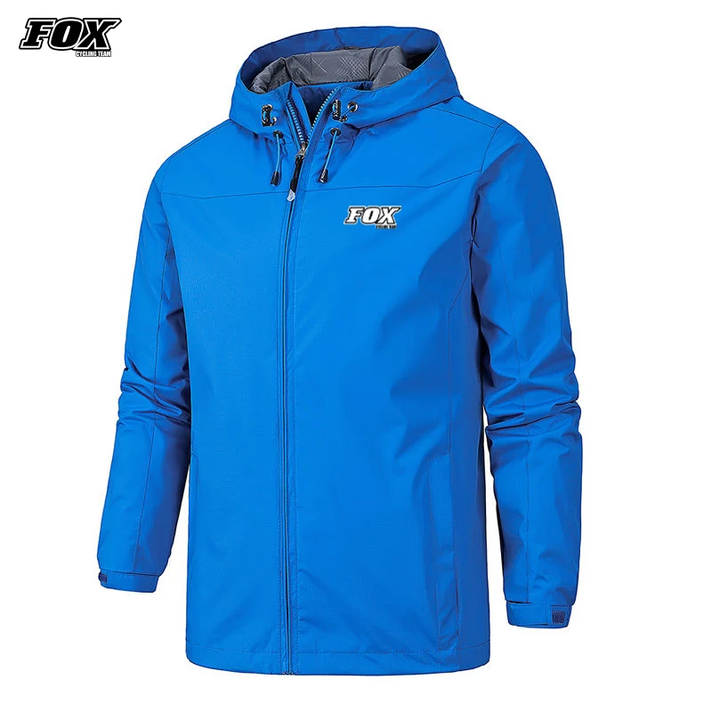 

Fox Велоспорт команда Capa De Chuva Motoqueiro Impermeavel Jaqueta Masculina Мужская Mtb велосипедная водонепроницаемая куртка пальто с капюшоном Biue 6XL