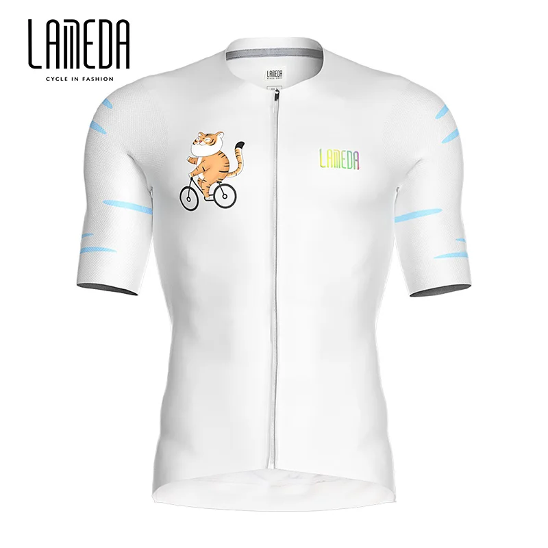 

LAMEDA Summer Cycling Jersey Professional Tight-fitting men's and women's short sleeve Shirt mountain road cycling top
