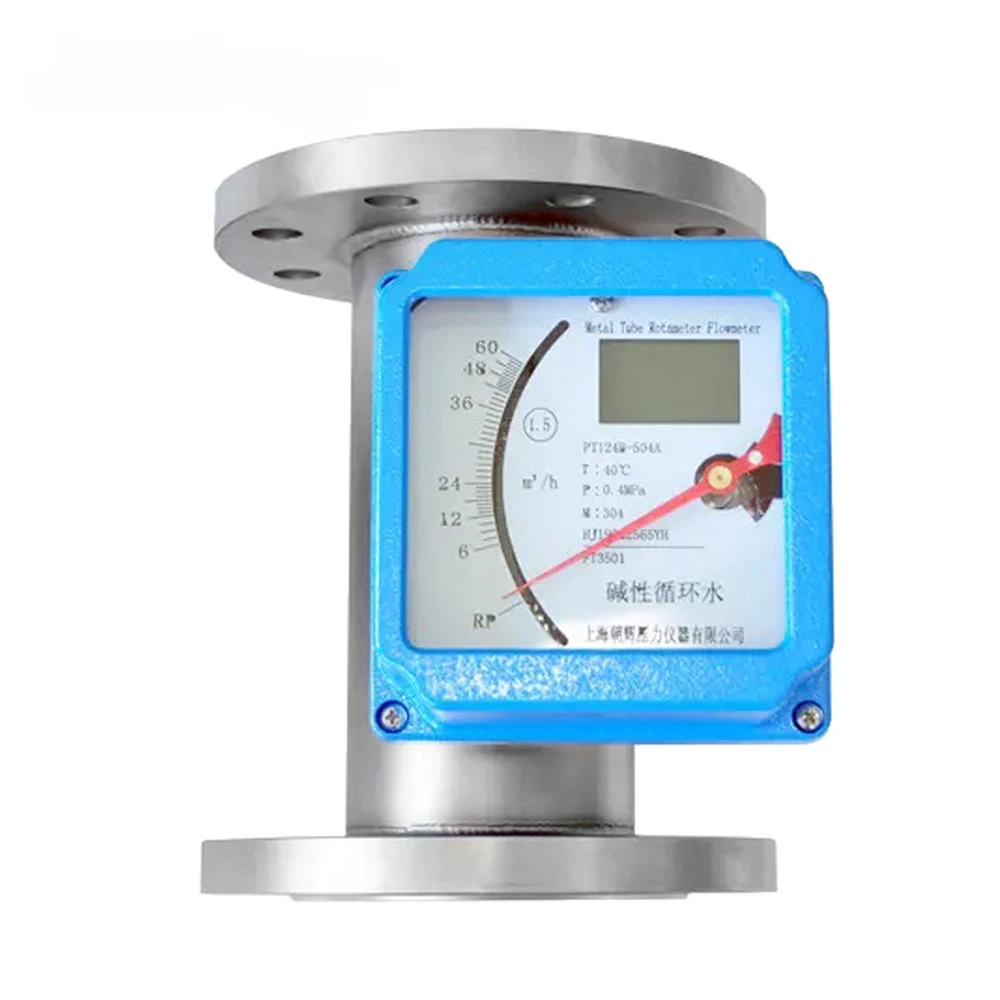 

Вращающийся расходомер газа, хлора и водорода, медицинский Металлический Трубчатый ротаметр для паровой воды и воздуха с сигналом