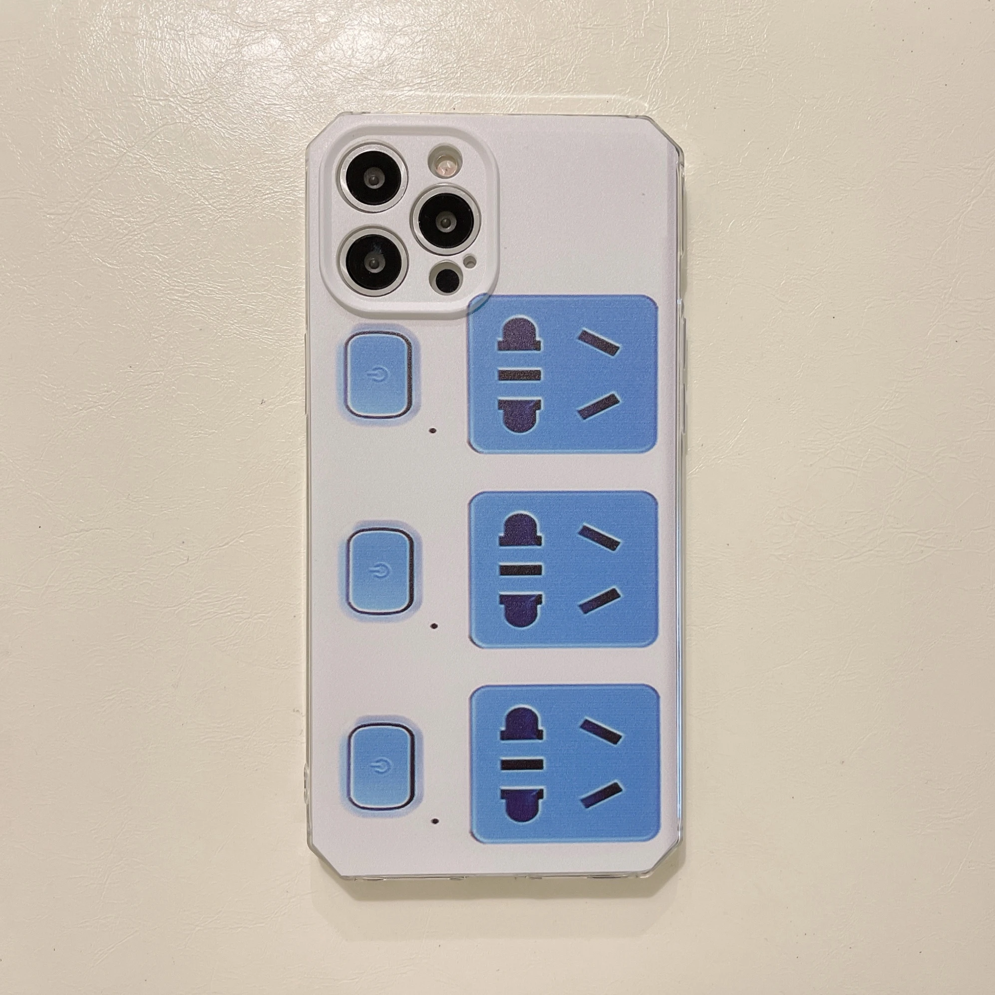 

Creative Power Strip Silicon TPU Case for iPhone 11 12 13 Pro Max 8 7 Plus Xr Xs Max X SE 2020 Mini Back Cover Capa