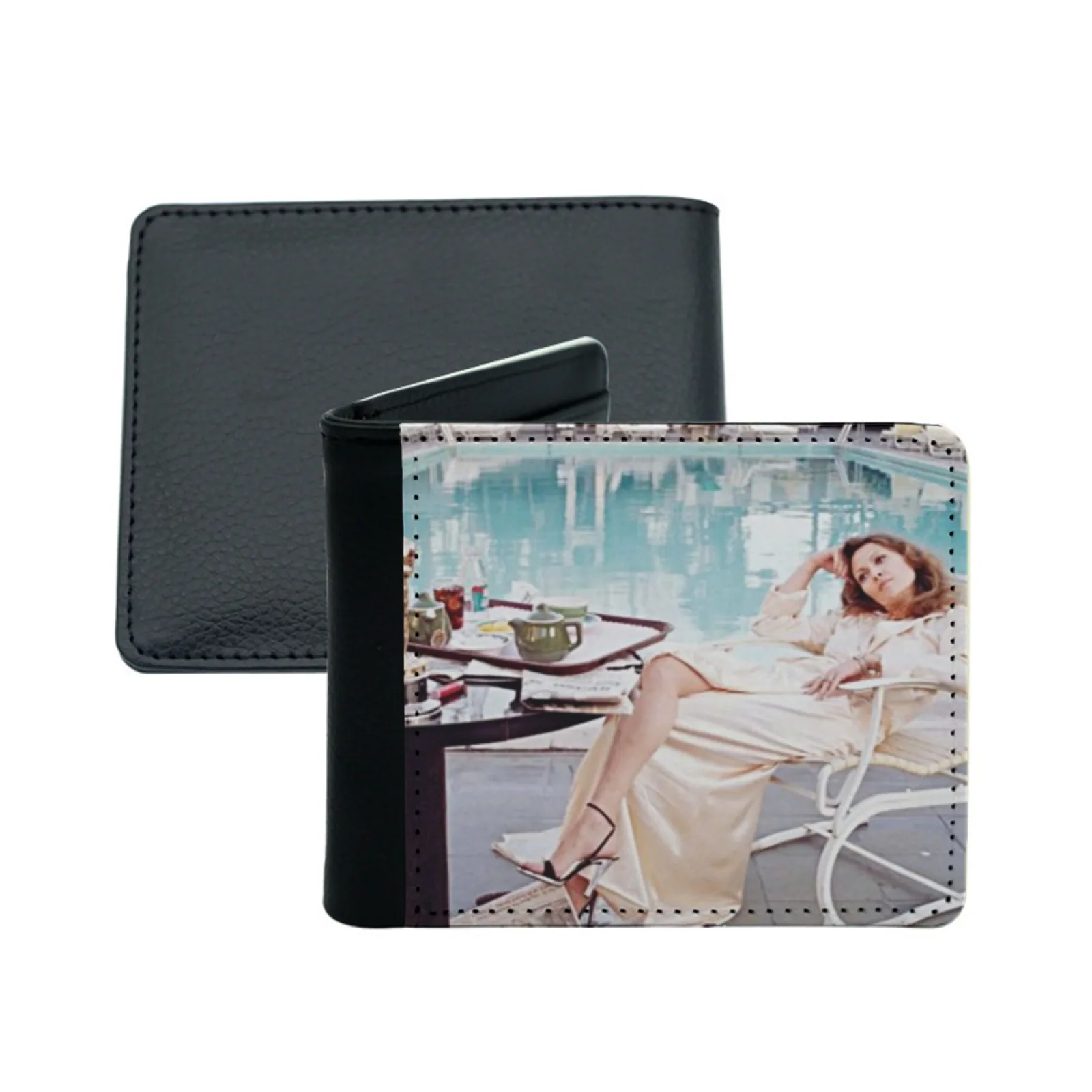 Мужской кошелек Утро после короткого многофункциональный мужской из