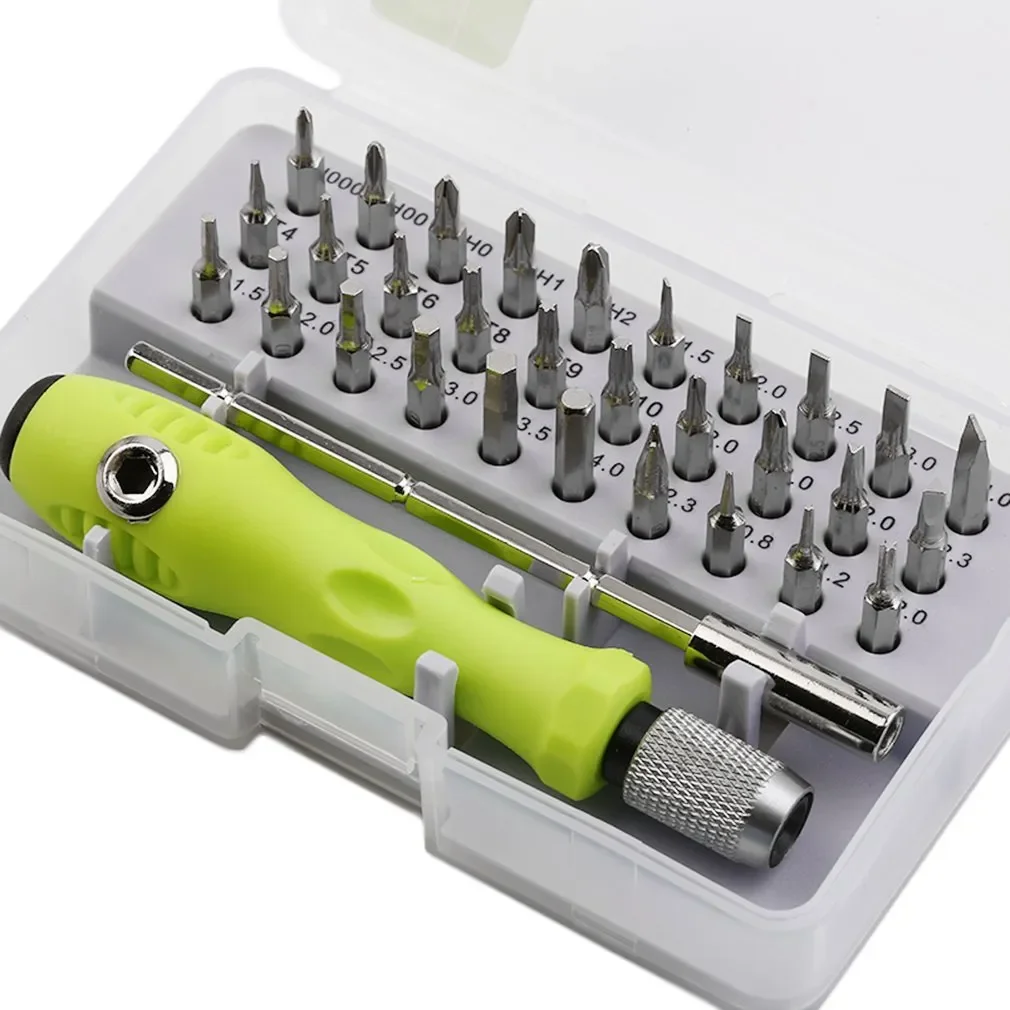 

2022New Practical 32 In 1 Multipurpose Precision Screwdriver Set Disassemble Electronic Repair Tools Kit For Cell Phone Laptop