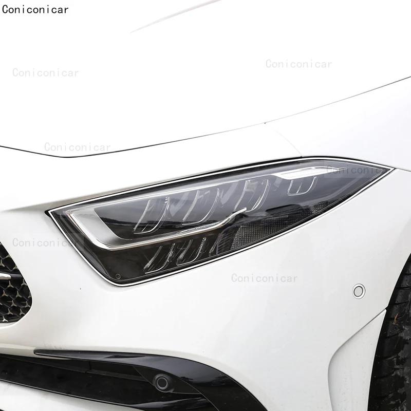 Для Mercedes Benz CLS Class 2012-2024 автомобильная внешняя фара против царапин передняя лампа