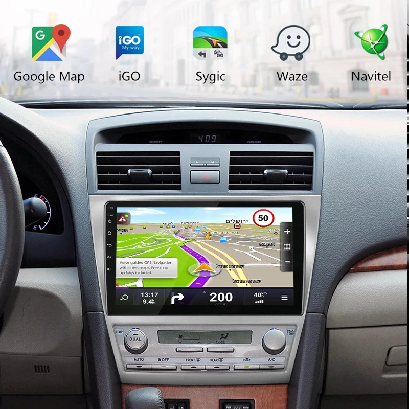 Android 11 10 1 &quot1024*600 для Toyota Camry 40 2006-2011 Автомобильный dvd-плеер с GPS WIFI радио стерео