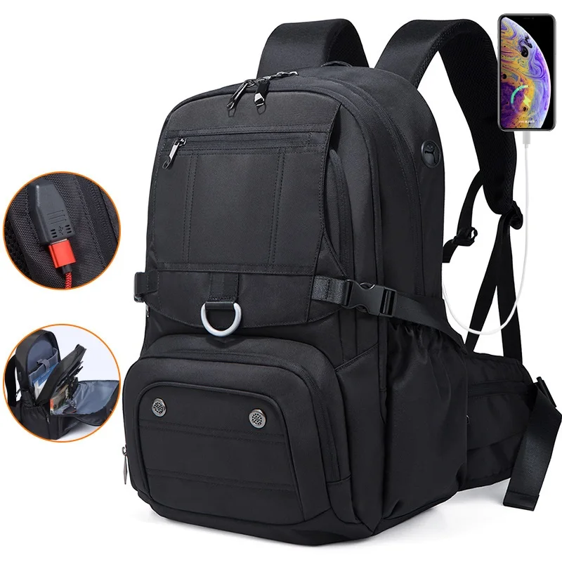 Backpack for Men 2022 Multifunction USB Charging Schoolbag High Quality Waterproof  Backpack Large Capacity Travel Camping Bags