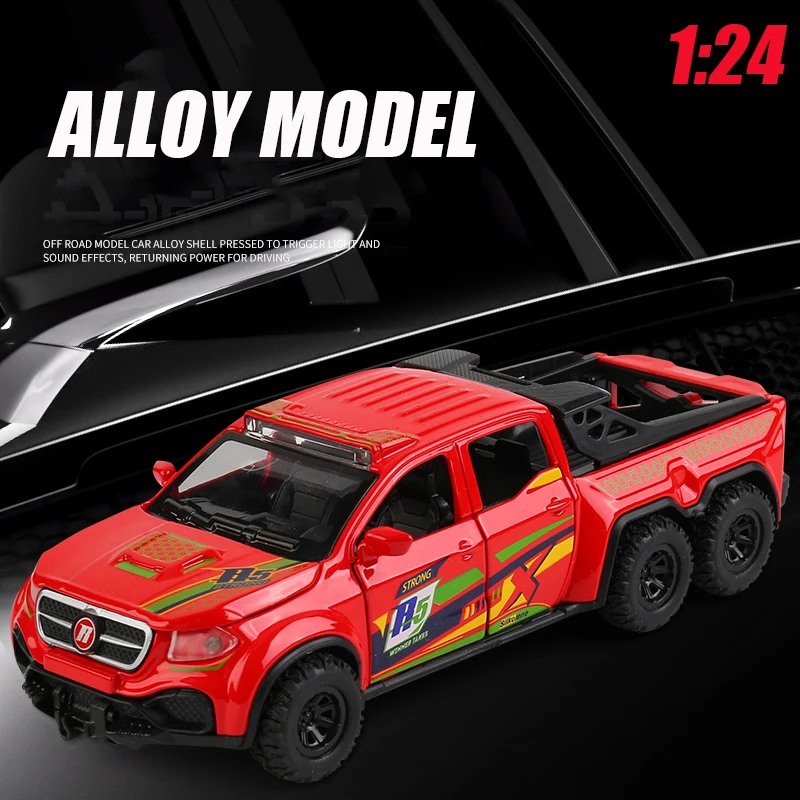 Модель грузовика 1:32 Bez6X6 преобразующий внедорожник коллекционные предметы