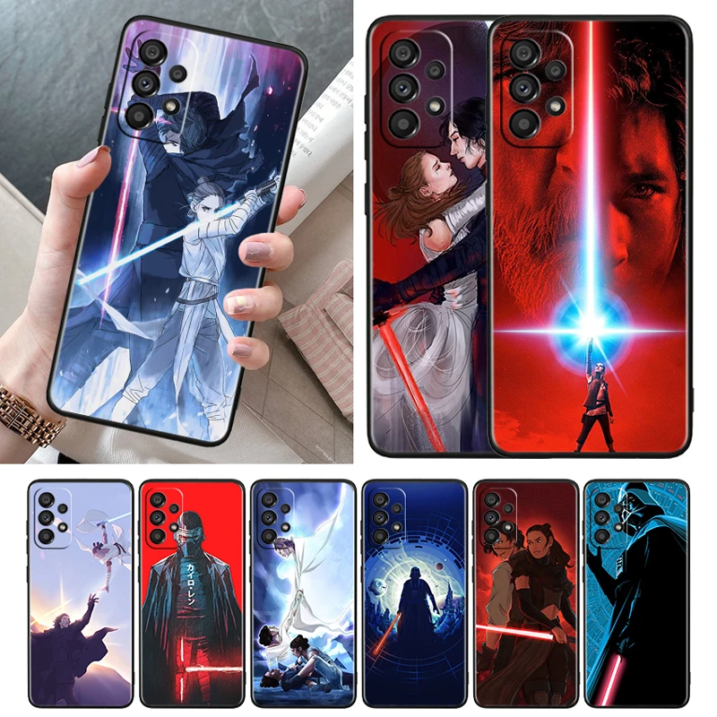 

Classical Star Wars Black Phone Case For Samsung Galaxy A52S A72 A71 A52 A51 A12 A32 A21S A73 A13 A53 4G 5G Cover Shell