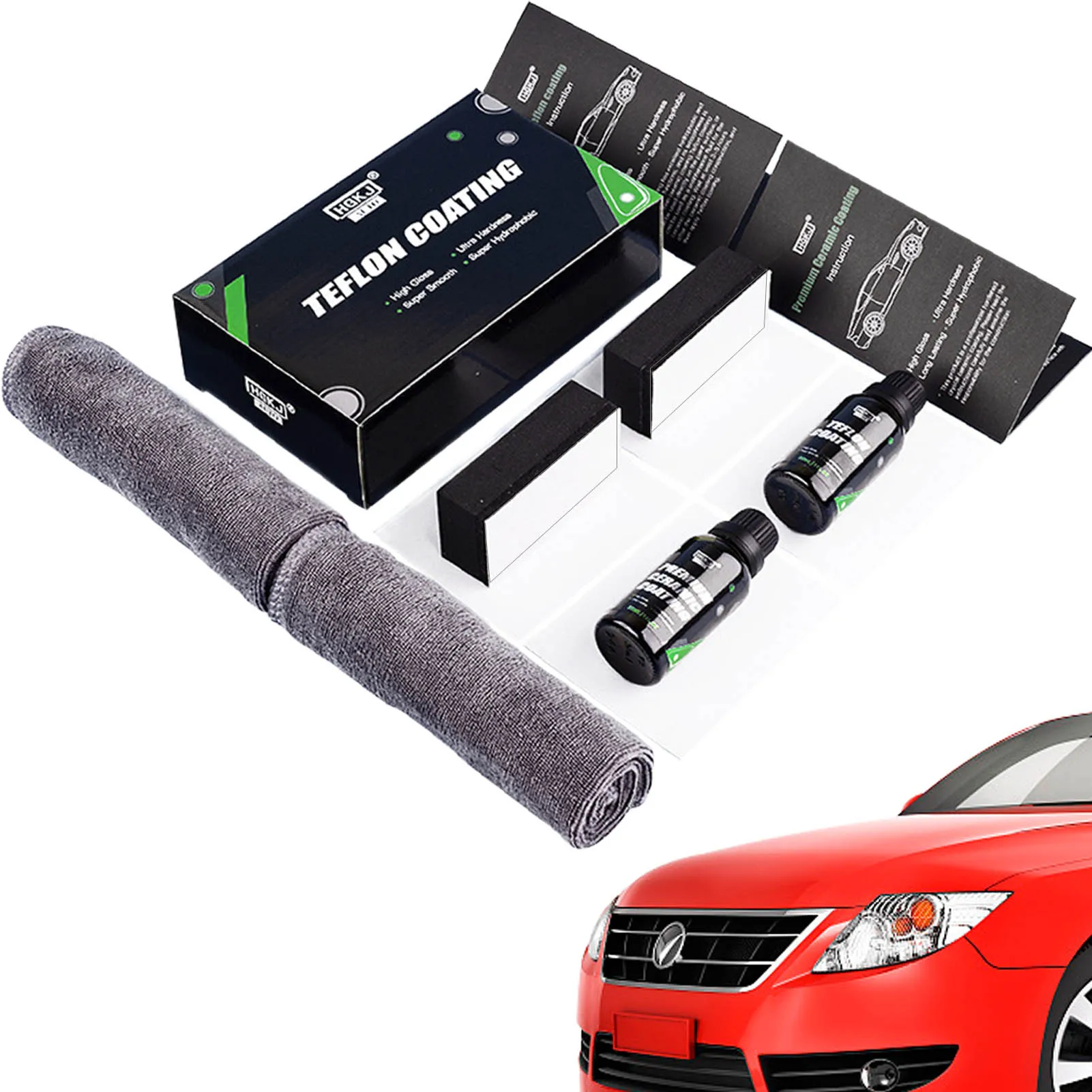 

Liquid Glass Ceramic Car Coating Waterproof Nano Ceramics Auto Car Paint Care Anti-scratch Hydrophobic Glass Coating