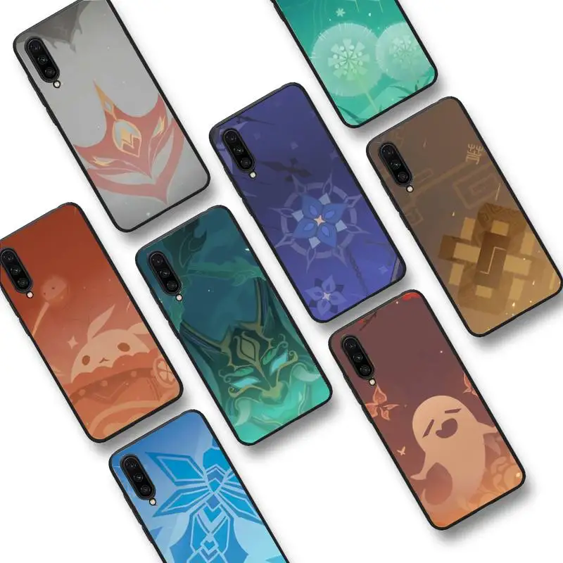 

Genshin Impact Logo Phone Case For Xiaomi Mi 5X 8 9 10 11 12 lite pro 10T PocoX3pro PocoM3 Note 10 pro lite