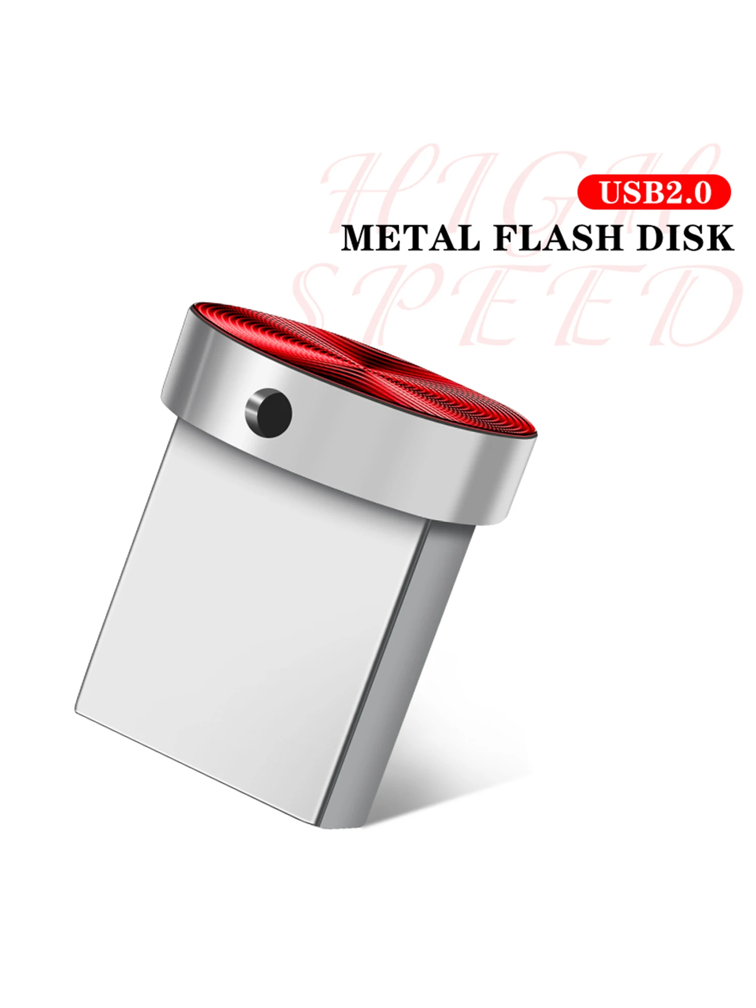 USB-флеш-накопитель с металлической кнопкой 32-16 Гб