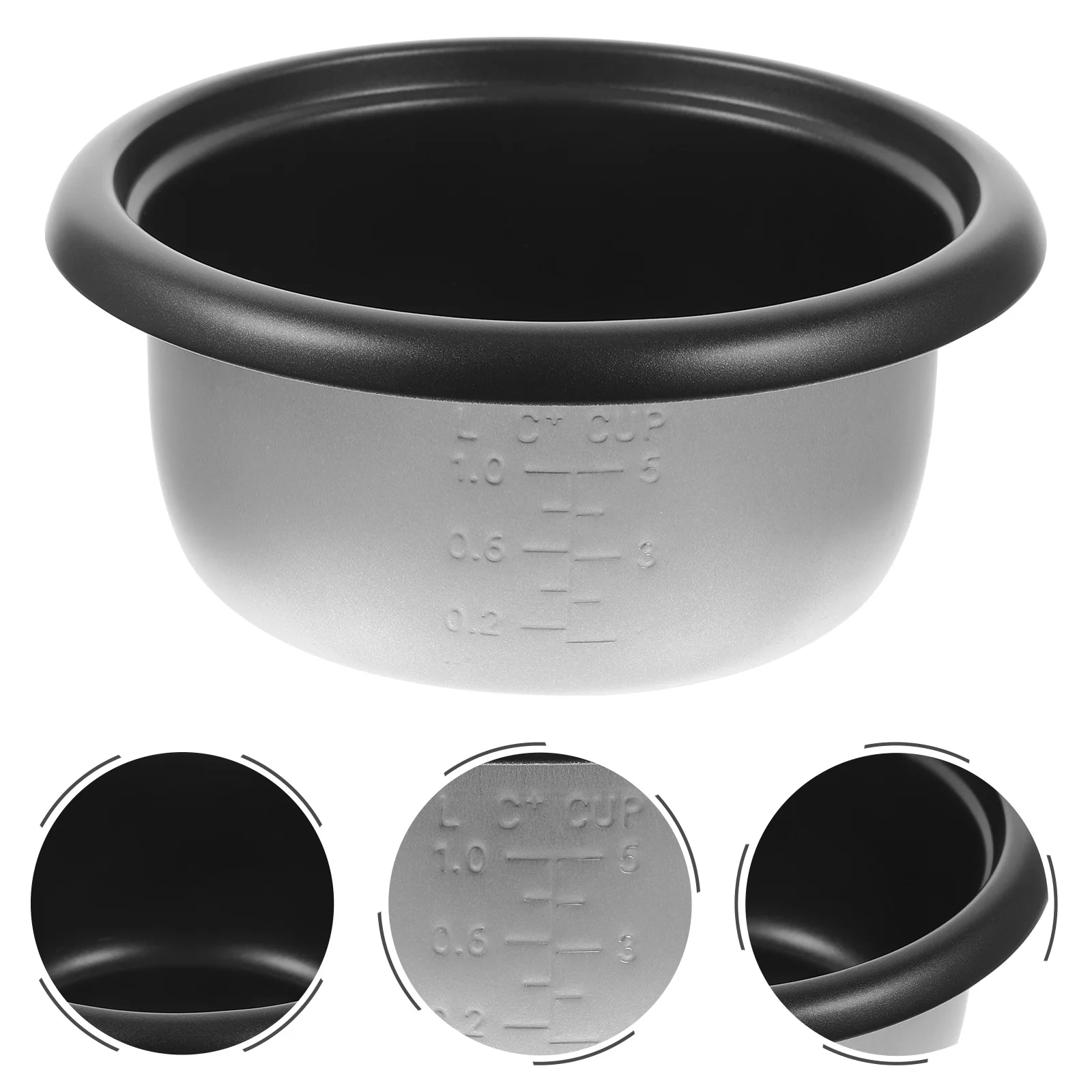 

Stainless Cookware Rice Cooker Liner Cooking Pot Inner Household Container Accessories