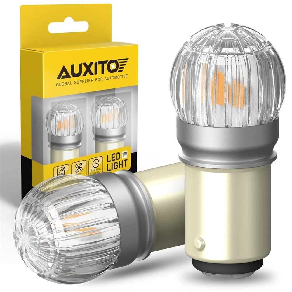 

Светодиодная лампа AUXITO 1157 P21/5 Вт, желтая, красная, белая, BAY15D, 2 шт.