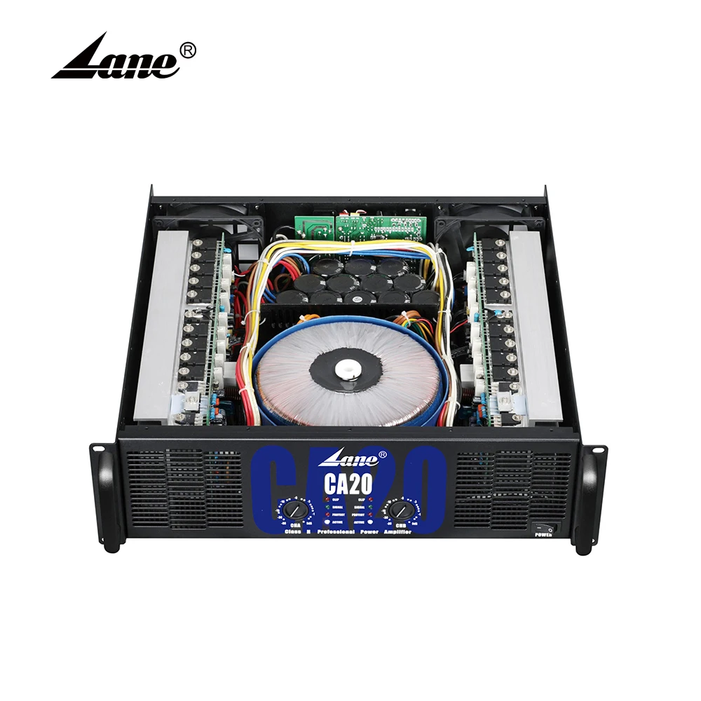 Audio 300 Watt Power Professional Amplifier Audio Stereo Class H Circuit Power Amplifier Ca20