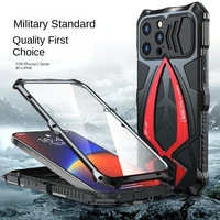 metal shockproof case for iphone13pro max heavy duty all inclusive drop proof metal case iphone13 case iphone13pro case