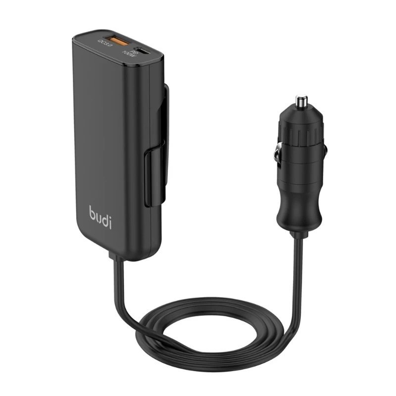 

118W PD And QC3.0 Laptop Car Charger Power Adapter Charger Charging Accessories for Family Friends Self-driving Travel
