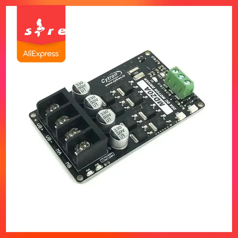 Драйвер двигателя постоянного тока MD20A Cytron, 20 А, 6–30 В (art.: 3920d2746321e) - 3920d2746321e
