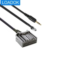 car stereo male female 3 5mm jack aux input cable adapter for honda crv 2008 2013 civic 2006 2013 accord 2008 after 8 generation