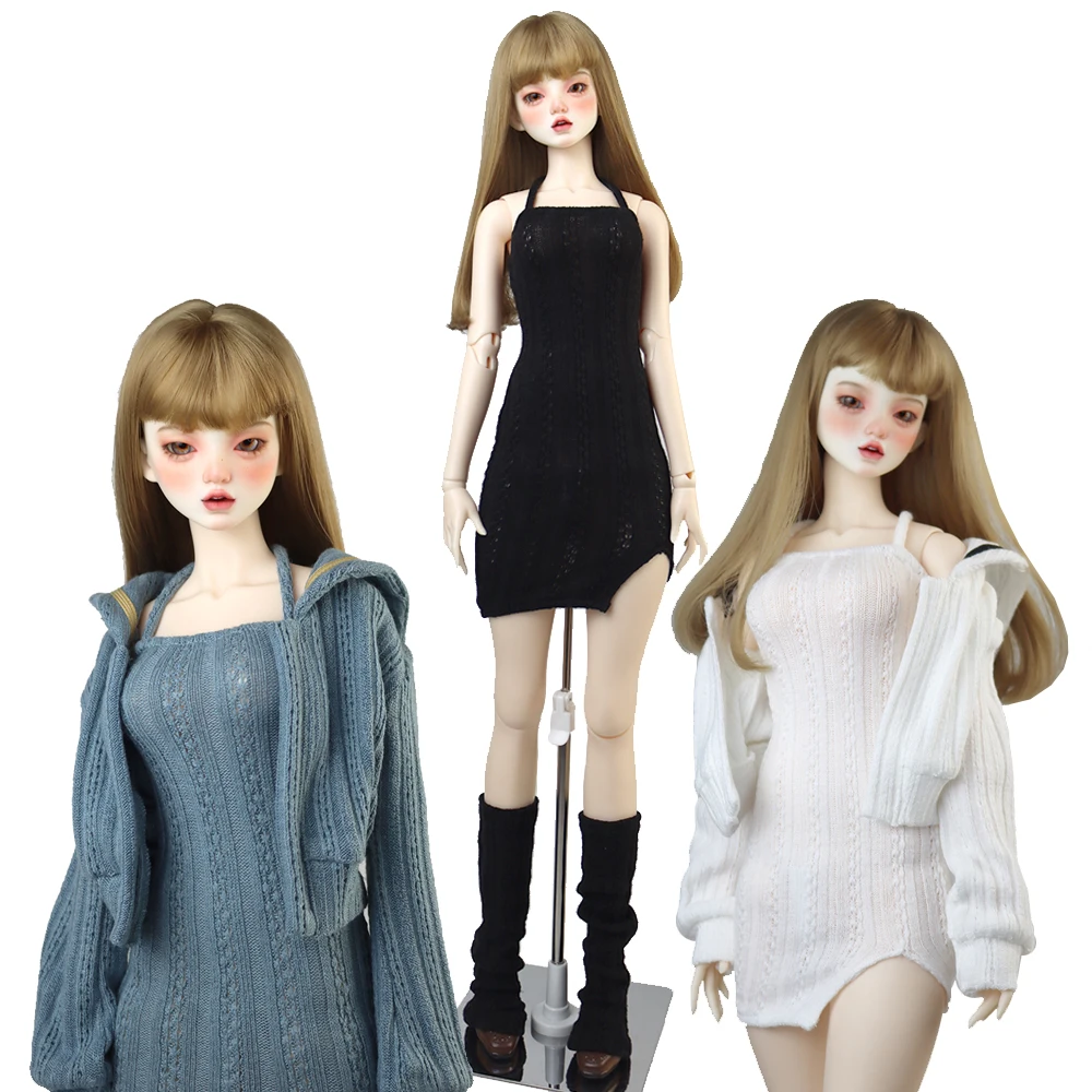 Подходит для кукол 58-60 см 1/3 BJD DD SD13 аксессуары одежда модный свитер пальто вязаная