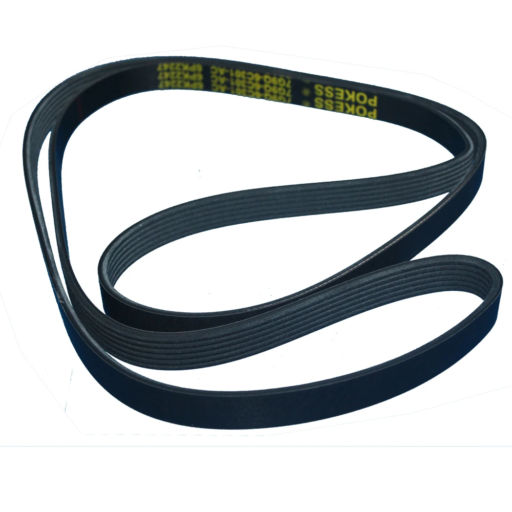 7G9Q6C301GA Автомобильный приводной клиновой ремень 6PK2247 для Ford S-max 2007-2010 mondeo 2007-2012 2.3