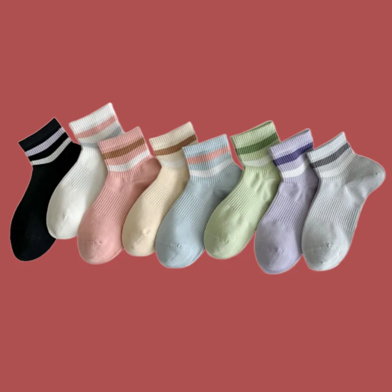 2/4 пар летние высококачественные тонкие универсальные низкие носки без косточек