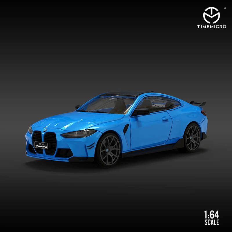 Модель спортивного автомобиля Time Micro 1/64 M4 модель из сплава Коллекционная для