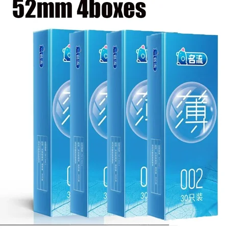 Презервативы PERSONAGE ультратонкие безопасные для задержки эякуляции, 4 вида, 120/108/96 шт.