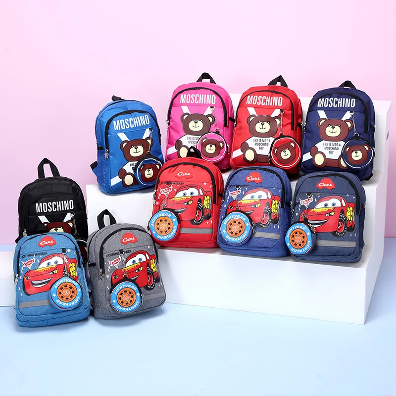 

Disney Marvel Superhero Bag Spiderman Captain America Cute Cartoon Children's Backpack Boys Girls Backpack Primary Schoolbag