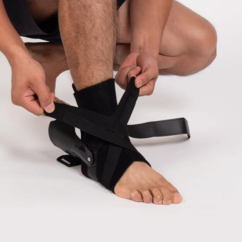 Adjustable Ankle Support Strap Brace Bandage Foot Guard Protector Ankle Sprain Orthosis Stabilizer Plantar for Basketball Soccer