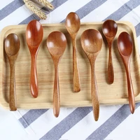wooden spoon wood soup spoons for eating mixing stirring cooking spoon japanese soup spoon for kitchen dinner tableware