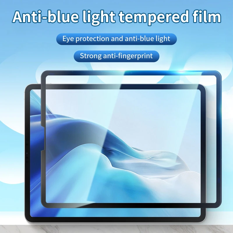

Подходит для нового Ipad 2022 дюйма, диагональ дюйма, фотозащита от сисветильник, плоская пленка для экрана, устойчивая к царапинам, тетрагедрический клей air5