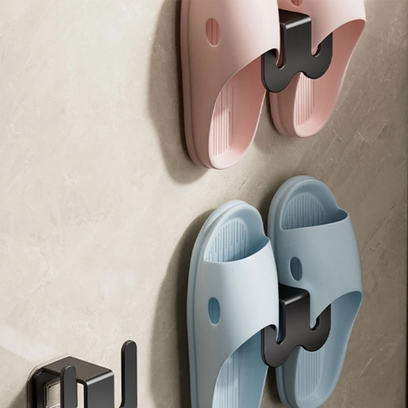 Держатель для обуви многофункциональный органайзер тапочек настенный подвес