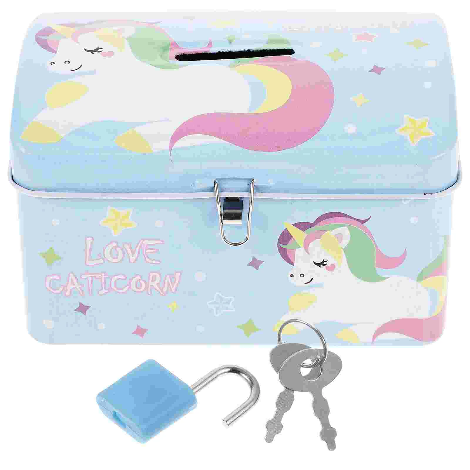 Копилка с единорогом монета для мальчиков горшок денег детей героями