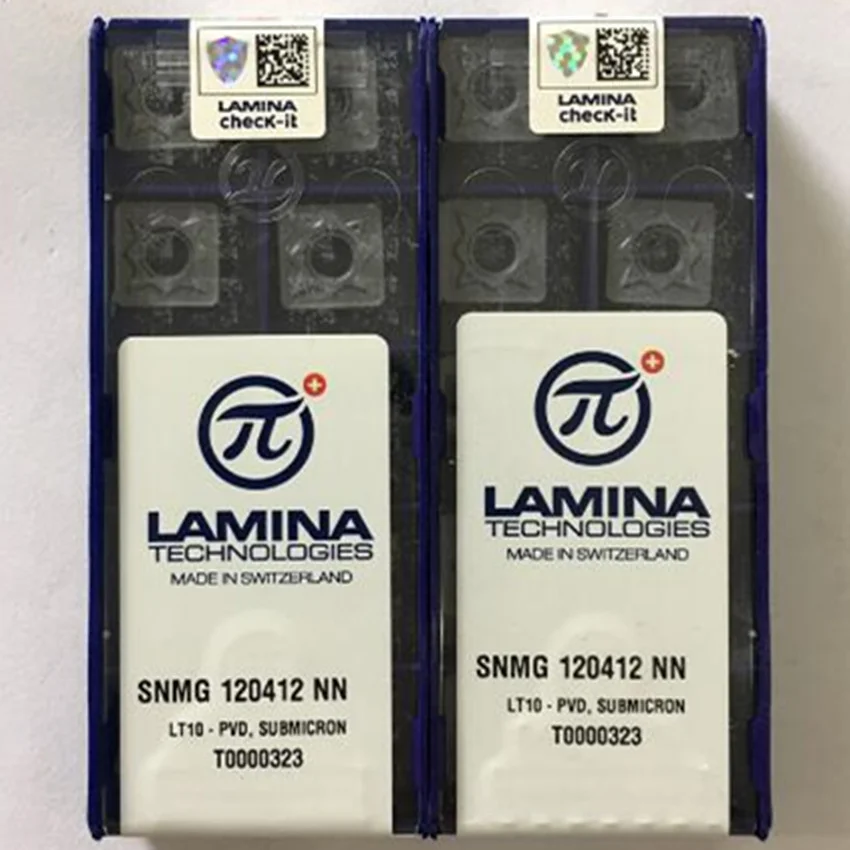 

SCMT09T304NN LT10 / SCMT09T308NN LT10 / SNMG120404NN LT10 / SNMG120408NN LT10 / SNMG120412NN LT10 карбидные вставки CNC 10 шт./кор.