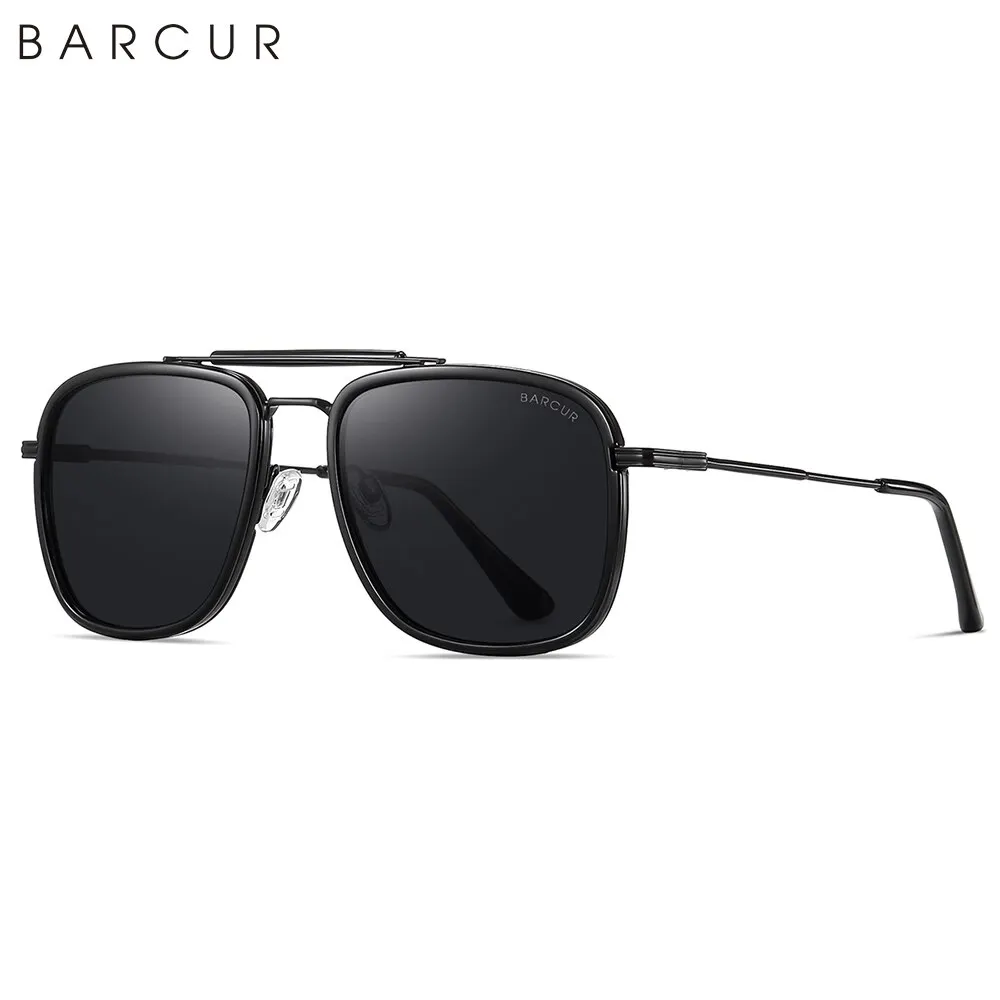 Роскошные Квадратные Солнцезащитные Очки Barcur Для Мужчин И Женщин С Градиентными