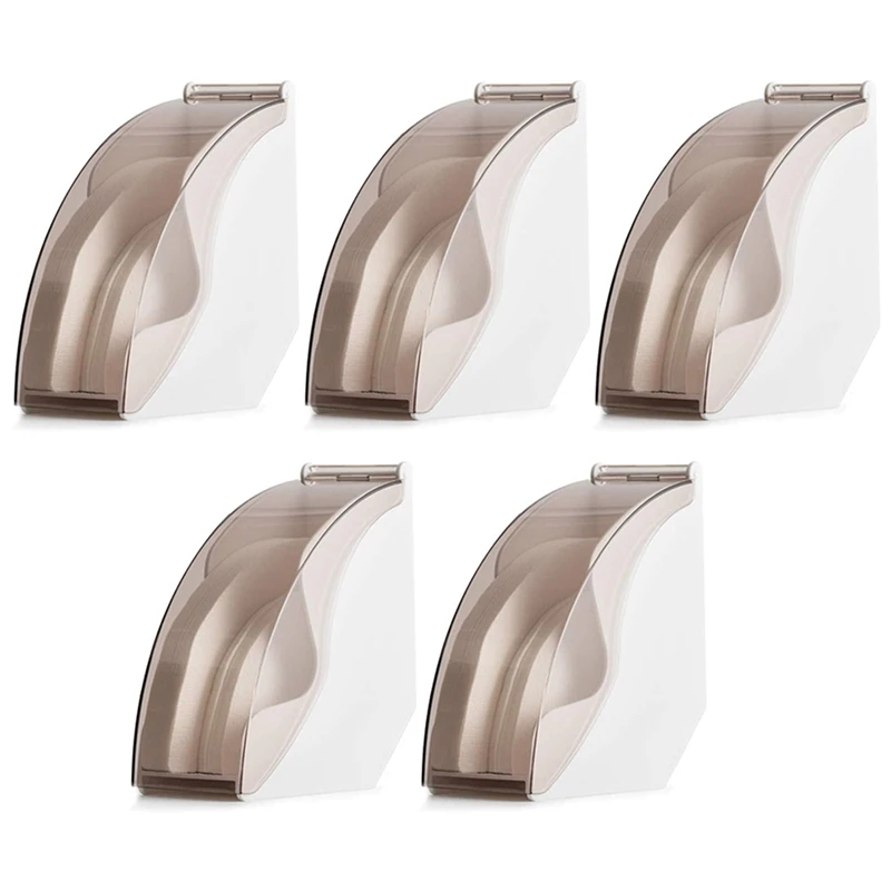 

5X Coffee Filter Holder,Coffee Paper Storage Container Dispenser Rack Shelf For Aeropress,Chemex V60