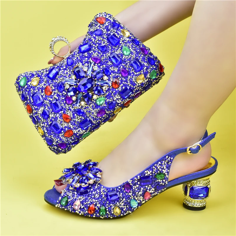 OLOMM хорошая цена итальянская искусственная кожа свадебный набор обуви и сумок в