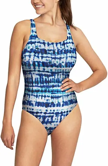 

Женский цельный купальник-майка