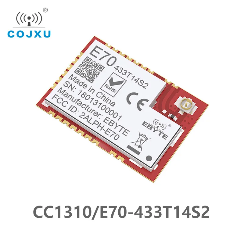CC1310 433 мгц радиочастотный беспроводной UART модуль IOT 1 5 км большой диапазон 14 дБм