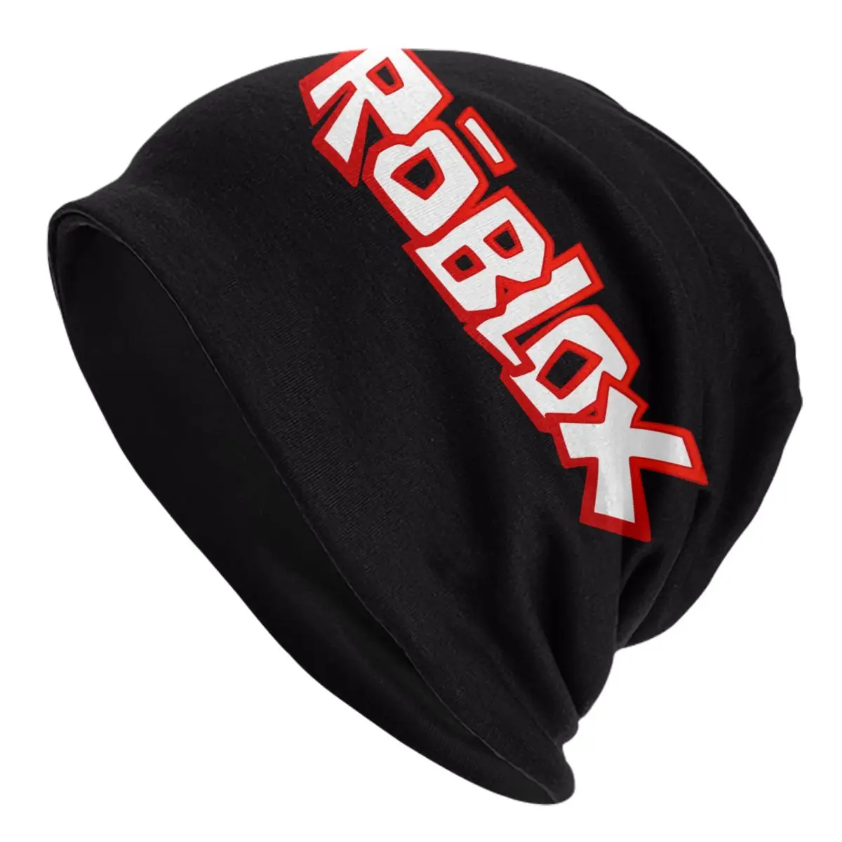 

Шапка унисекс вязаная с логотипом Robloxs, зимняя теплая шапка