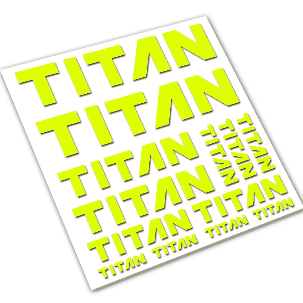 Для набора наклеек на велосипедную раму Titan old school BMX