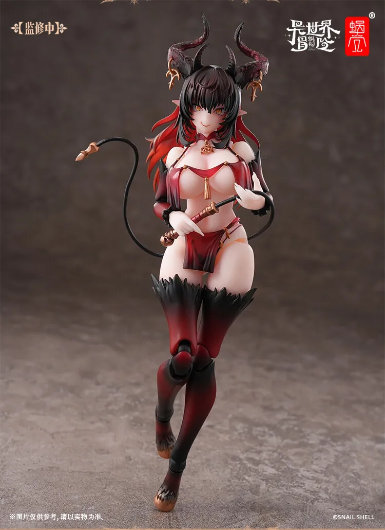 Фото НОВАЯ АУТЕНТИЧНАЯ фигурка SNAIL SHELL RPG-01SP SUCCUBUS LUSTIA 2nd PHASE 1/12 №4